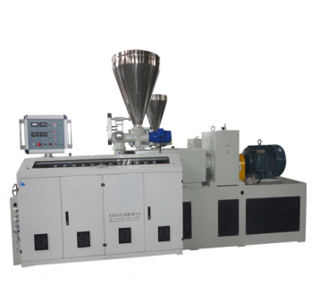 Pvc hose pipe conical twin screw extruder
